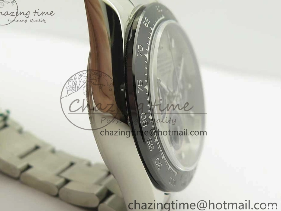 on SS Daytona Ceramic Best JHF Bracelet Edition Dial Bezel 116519 A4130 Gray 1226